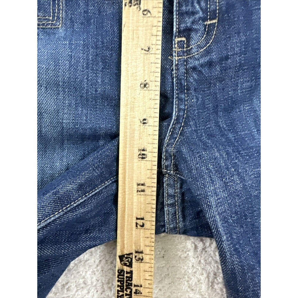 Tommy Hilfiger Jeans Women's Size 14 (38x33) Boot Cut Dark Wash Mid Rise - Picture 10 of 13